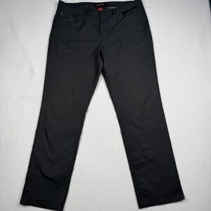 Bluffworks Pants Mens 36x32 Gray Ascender Chino Stretch Travel Casual Business
